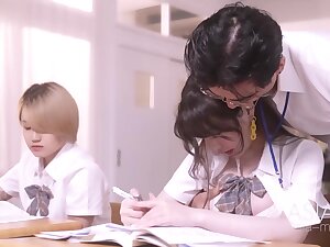 Teacher, Use Your Dick To Help Us With Our Homework 0253 - Shen Nana